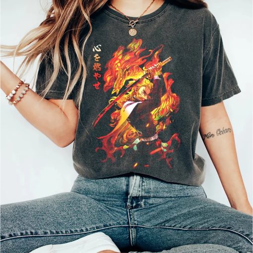 Rengoku Shirt, Demon Slayer Shirt
