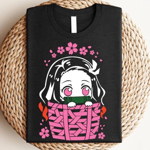 Nezuko Shirt, Chibi Nezuko Shirt, Demon Slayer Shirt