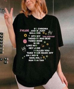 Tyler The Creator Tracklist shirt