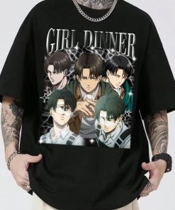 Levi Ackerman Attack On Titan Shirt, Girl Dinner Shirt