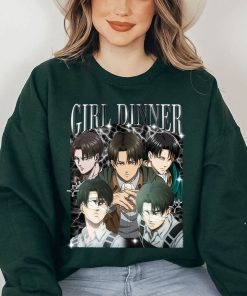 Levi Ackerman Attack On Titan Shirt, Girl Dinner Shirt