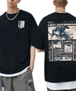 Levi Ackerman Attack On Titan 2 SIDED Shirt