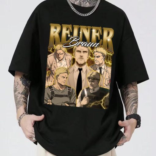 Reiner Braun Attack On Titan Shirt