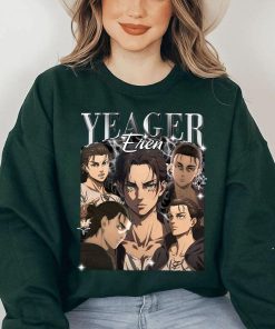 Eren Yeager Attack On Titan Shirt, AOT Sweatshirt