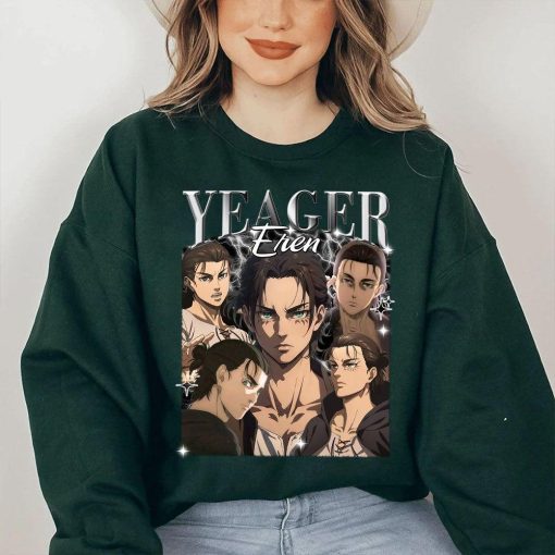 Eren Yeager Attack On Titan Shirt, AOT Sweatshirt