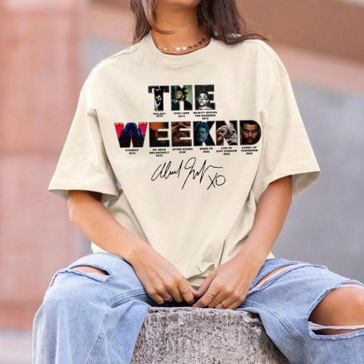 The Weeknd Tracklist Shirt Hoodie