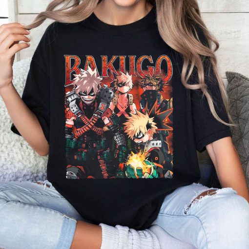 Bakugo Katsuki T Shirt ,Anime Hero T Shirt