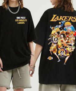 LA Lakers x One Piece Anime Tee Unisex T-shirt