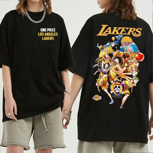 LA Lakers x One Piece Anime Tee Unisex T-shirt