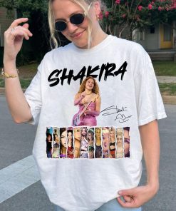 Shakira Albums Tracklist Shirt Sweater