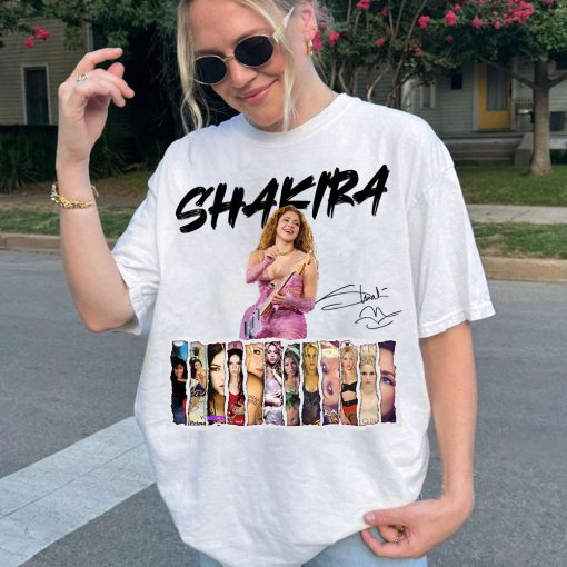Shakira Albums Tracklist Shirt Sweater