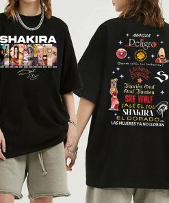 Shakira Albums 2 SIDED Shirt