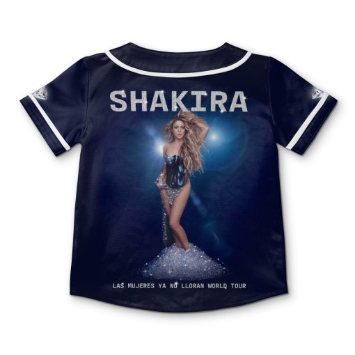 Shakira Las Mujeres Ya No Lloran World Tour 2025 Jersey, Shakira 2025 Concert Jersey