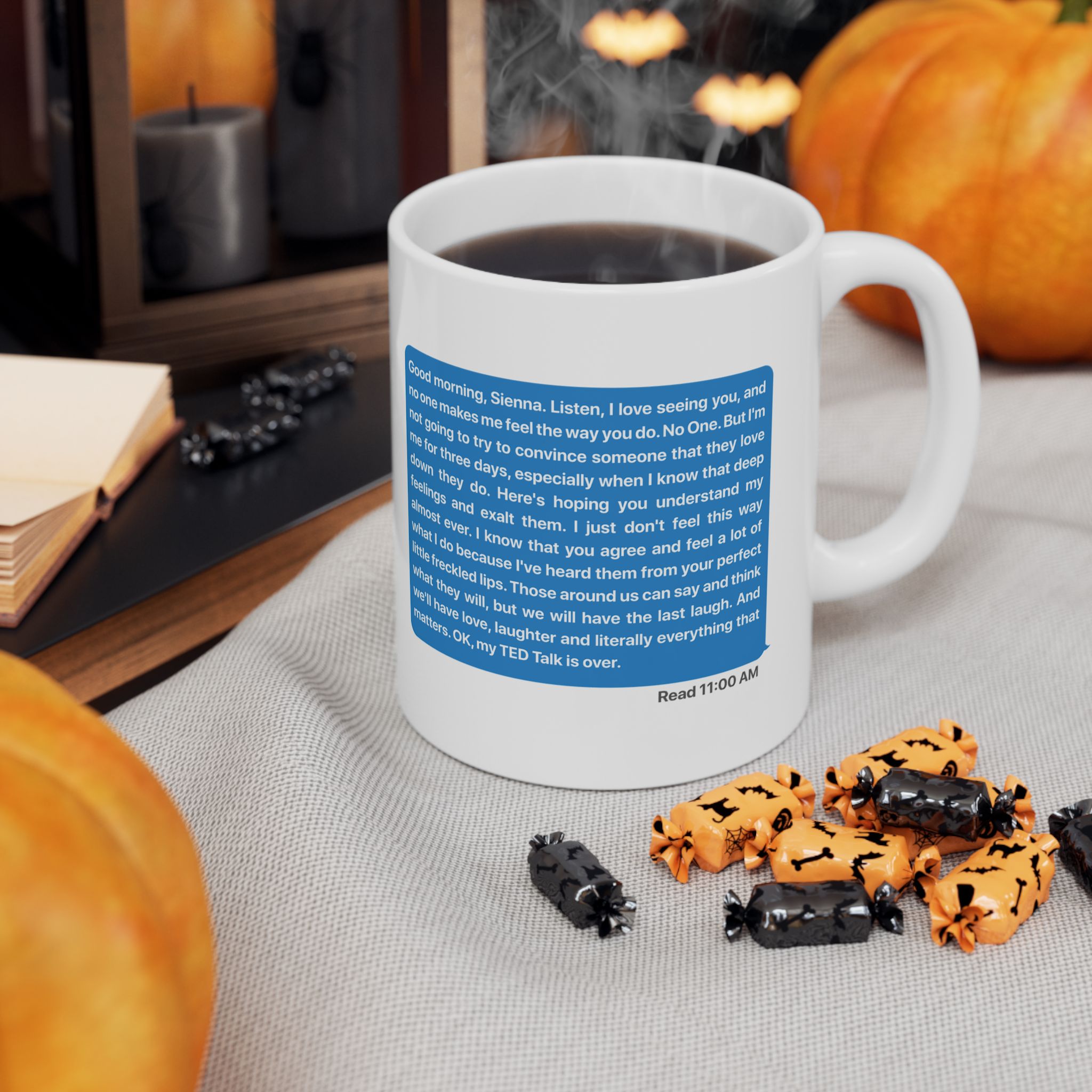 Shep Rose Text To Sienna Coffee Mug 11Oz 15Oz