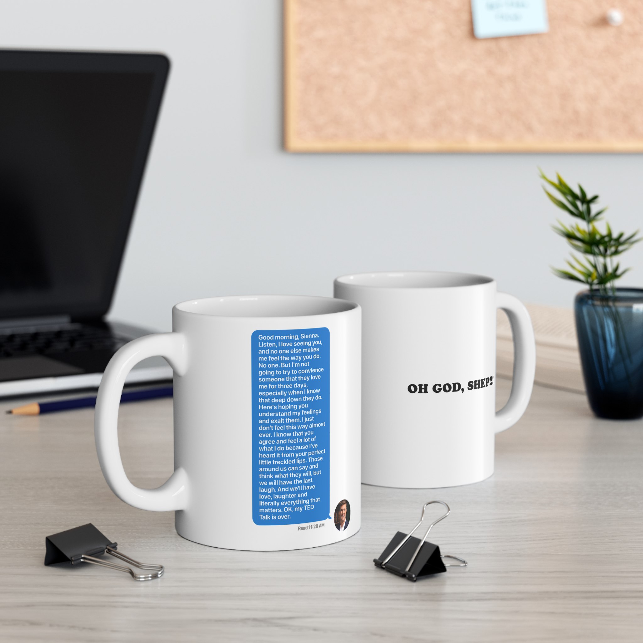 Shep Rose Text To Sienna V2 Coffee Mug 11Oz 15Oz