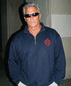 Jeffrey Embroidered Quarter Zip Unisex Sweatshirt V2