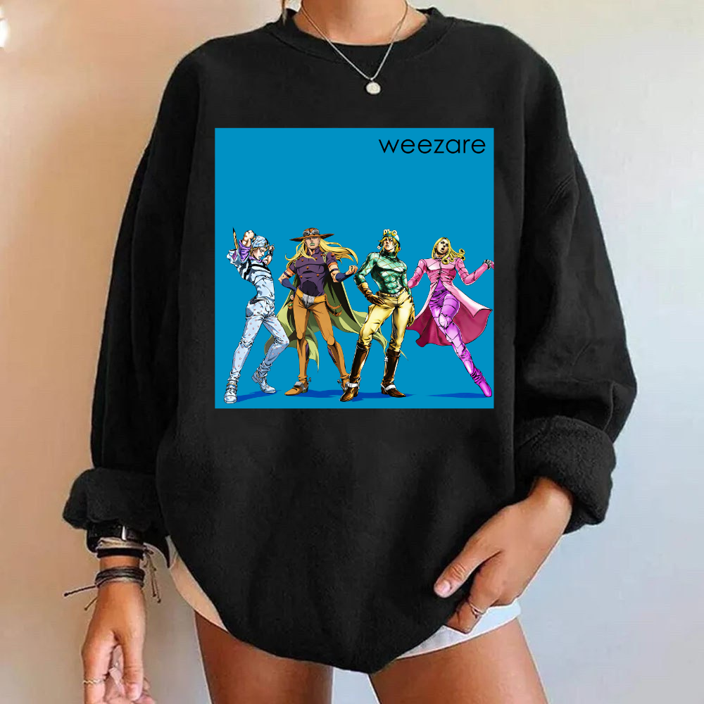 Jojo Bizare Weezare Shirt Sweatshirt Hoodie Jojo Bizare Weezare Shirt Sweatshirt Hoodie