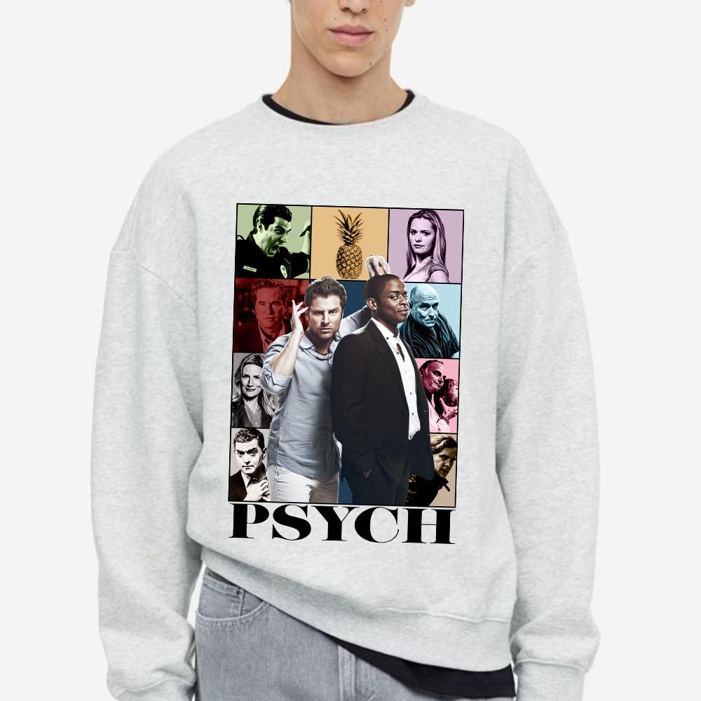 Psych TV Show 90S Unisex Vintage T-Shirt Sweatshirt Hoodie Psych TV Show 90S Unisex Vintage T-Shirt Sweatshirt Hoodie