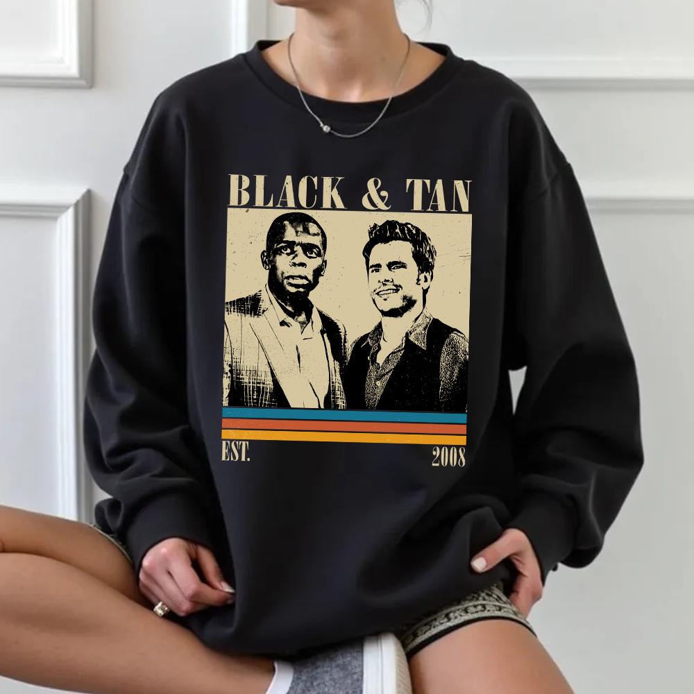 Black & Tan Psych TV Show Shirt 90S Unisex Vintage T-Shirt Sweatshirt Hoodie Black & Tan Psych TV Show Shirt 90S Unisex Vintage T-Shirt Sweatshirt Hoodie