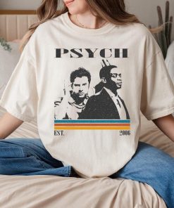Psych TV Show Stemp Shirt 90S Unisex Vintage T-Shirt Sweatshirt Hoodie Psych TV Show Stemp Shirt 90S Unisex Vintage T-Shirt Sweatshirt Hoodie