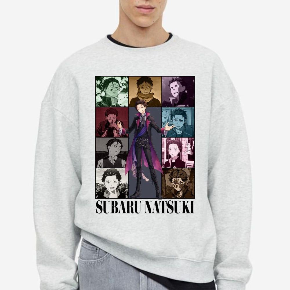 Subaru Re:Zero Shirt Sweatshirt Hoodie Subaru Re:Zero Shirt Sweatshirt Hoodie