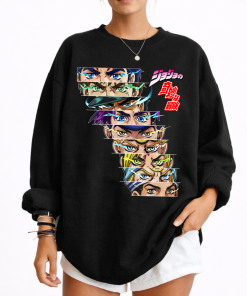 Jojo’s Bizarre Adventure Design Character Shirt Sweatshirt Hoodie