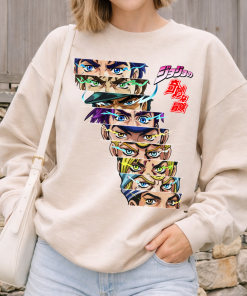 Jojo’s Bizarre Adventure Design Character Shirt Sweatshirt Hoodie