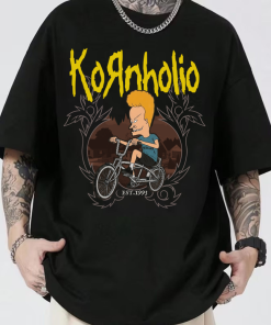 Kornholio Ride Bike Sweatshirt TShirt Hoodie, Rock band Tee, Cool Graphic Tee