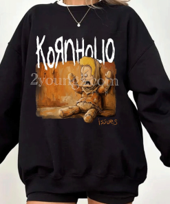 Kornholio The Issues Sweatshirt TShirt Hoodie, Rock band Tee, Cool Graphic Tee Kornholio The Issues Sweatshirt TShirt Hoodie, Rock band Tee, Cool Graphic Tee