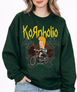 Kornholio Ride Bike Sweatshirt TShirt Hoodie, Rock band Tee, Cool Graphic Tee