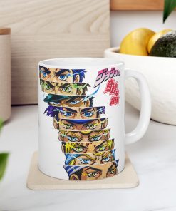Jojo’s Bizarre Adventure Character Coffee Mug 11Oz 15Oz