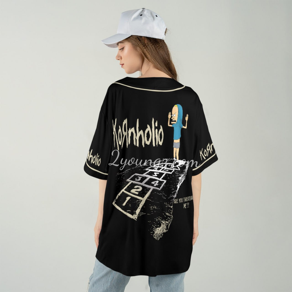 Kornholio Bunghole Baseball V1 Style Shirt Kornholio Bunghole Baseball V1 Style Shirt