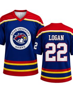 Briar University Hawks Hockey Jersey, Logan 22 Hockey Romance Jersey Briar University Hawks Hockey Jersey, Logan 22 Hockey Romance Jersey