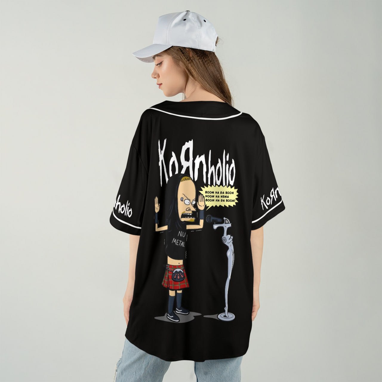 Kornholio Rock Nu-Metal Baseball V2 Style Shirt, Rock Band Baseball Jersey, Rock Band Merch Kornholio Rock Nu-Metal Baseball V2 Style Shirt, Rock Band Baseball Jersey, Rock Band Merch
