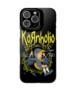 Kornholio Black Swing Bird Tough Phone Case