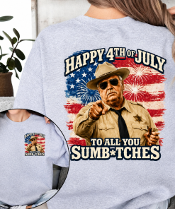 Buford Smokey And The Bandit 2 Sides Sweatshirt TShirt, 4th Of July Hoodie, Shirt Gift For Fans