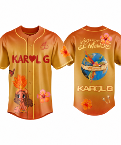 Karol G Baseball Style V3 Shirt, Music Baseball Jersey
