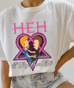 HIM Killing Lonliness x Beavis n Butthead Rock Band Funny TShirt Sweatshirt Hoodie, Rock band Tee, Cool Graphic Tee