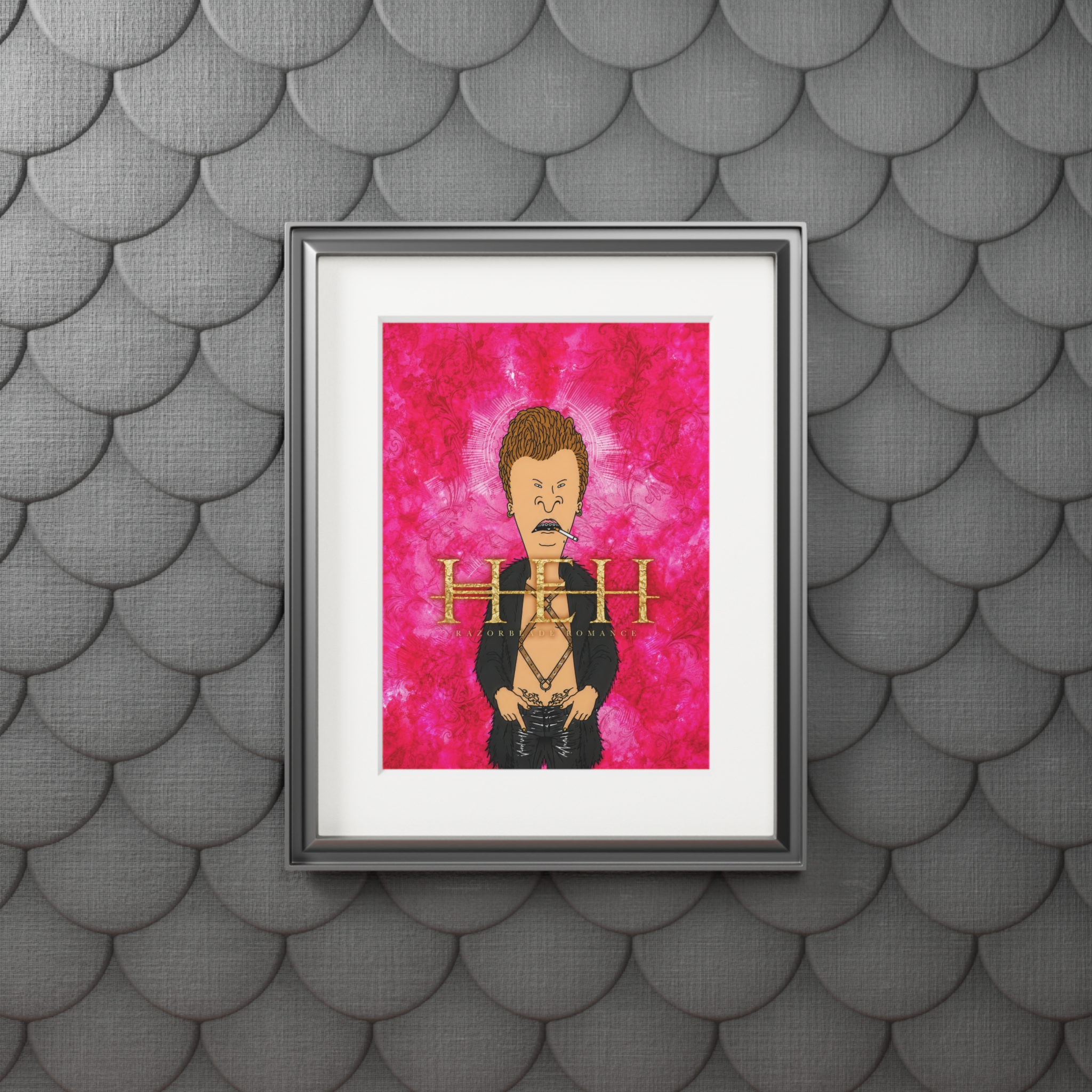 HIM Rock Band Poster Canvas – No Frame HIM Rock Band Poster Canvas – No Frame
