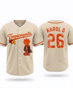 Karol G V2 Baseball Style V3 Shirt, Music Baseball Jersey