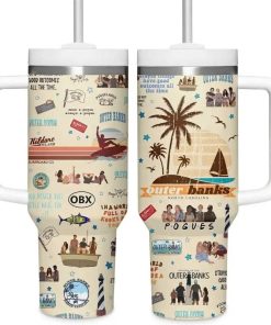Outer Banks Drama Movie Series 40OZ Tumbler With Straw