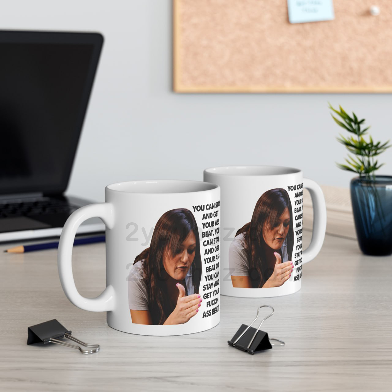 JWoww Jersey Shore You Can Stay11OZ 15OZ Accent Mug JWoww Jersey Shore You Can Stay11OZ 15OZ Accent Mug