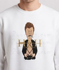 HIM Beavis Embroidered Rock Band Shirt