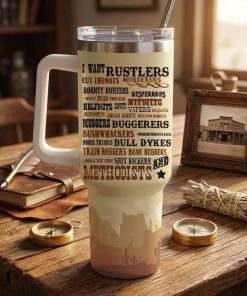 Blazing Saddles V1 40OZ Tumbler