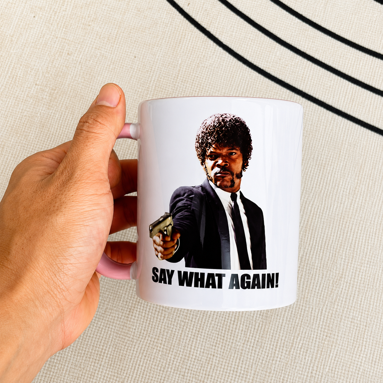 Pulp Fiction Say What Again Mug Pulp Fiction Say What Again Mug
