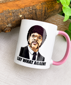 Pulp Fiction Say What Again Coffee Mug