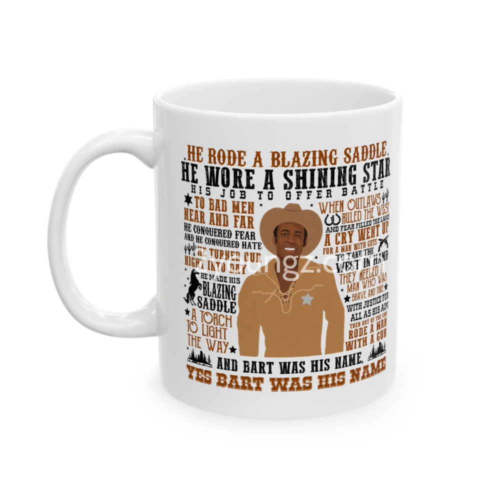 Blazing Saddles Song Lyrics Mug Blazing Saddles Song Lyrics Mug