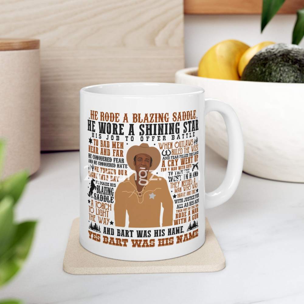 Blazing Saddles Song Lyrics Mug Blazing Saddles Song Lyrics Mug