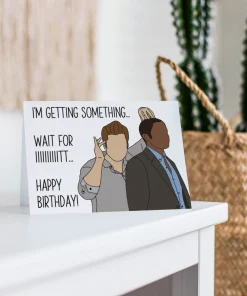 Psych Birthday Card: Shawn and Gus