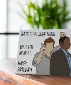 Psych Birthday Card: Shawn and Gus